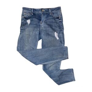 5 for $20 // Celebrity Pink Skinny Jeans with Tears